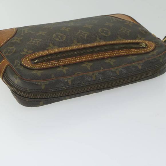 LOUIS VUITTON Monogram Marly Dragonne GM Clutch Bag M51825 LV Auth 61260 - Picture 6 of 16